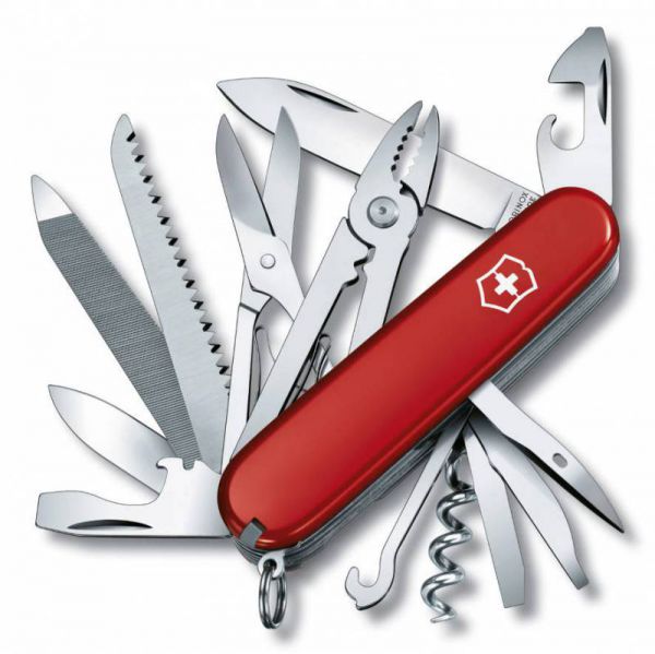 Нож туристический Victorinox Handyman 1.3773 91мм 24 функции красный