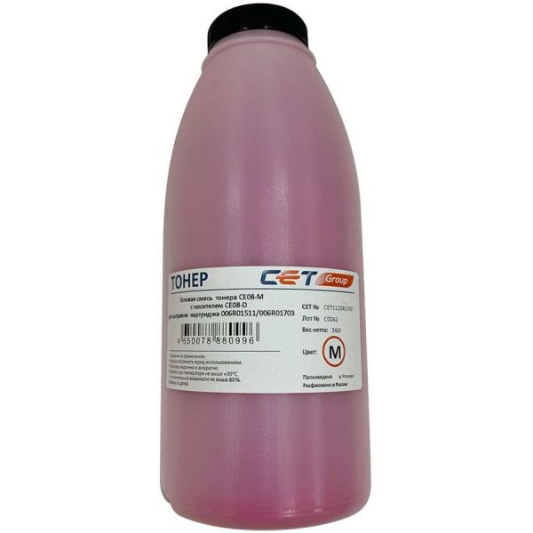Тонер для картриджа CET CE08-M/CE08-D