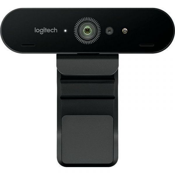 Веб-камера Logitech Brio Ultra HD 960-001105/960-001107 черный